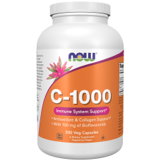 Vitamin C-1000 500 Caps, NOW Foods - caps