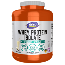 Whey Protein Isolate 2268g, NOW Foods - Creamy Chocolate