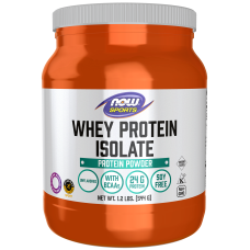 Whey Protein Isolate 544g, NOW Foods - Unflavored
