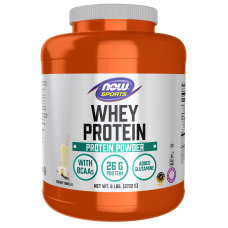 Whey Protein Powder 2722g, NOW Foods - Creamy Chocolate