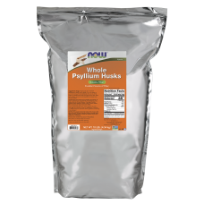 Whole Psyllium Husk Powder 4,54kg, NOW Foods - Pure