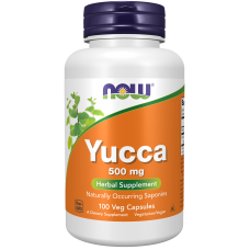 Yucca 500mg 100 Caps, NOW Foods - Caps