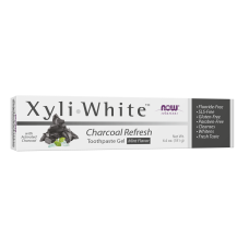Зубная Паста XyliWhite Charcoal Refresh Toothpaste Gel 181g, NOW Foods - Mint