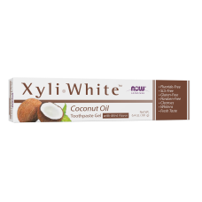 Зубная Паста XyliWhite Coconut Oil Toothpaste Gel 181g, NOW Foods - Mint