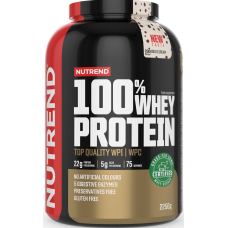 100% Whey Protein 2250g, Nutrend - Banana Strawberry