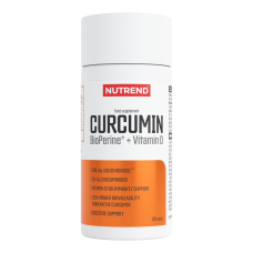 Curcumin+Bioperine+Vitamin D 60 Caps, Nutrend - Caps