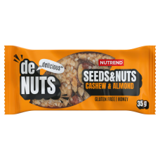 De Nuts Bar 35g, Nutrend - Cashew Almond
