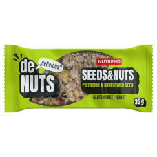 De Nuts Bar 35g, Nutrend - Pistachio Sunflower Seeds
