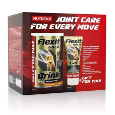 Flexit Gold Drink 400g+Gel 100ml, Nutrend - Orange