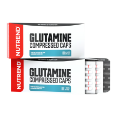Glutamine Compressed 1400mg 120 Caps, NUTREND - Caps