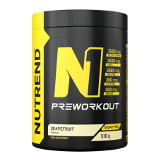 N1 Preworkout 510g, NUTREND - Grapefruit