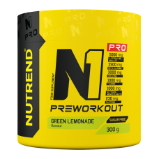 N1 Pro Preworkout 300g, NUTREND - Green Lemonade