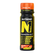 N1 Shot Pre-Workout 60ml, Nutrend - Orange