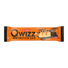 Qwizz Protein Bar 60g, Nutrend - Peanut Butter
