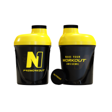 Шейкер N1 300ml, NUTREND - Black