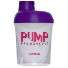 Шейкер PUMP 300ml, NUTREND - Purple