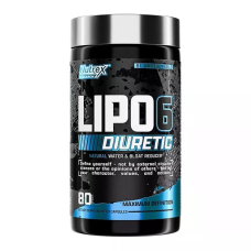 Lipo 6 Black Diuretic 80 Caps, Nutrex - Caps