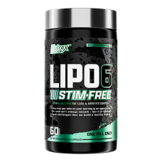 Lipo-6 Black Stim-Free Ultra Concentrate 60 Caps, Nutrex - Caps