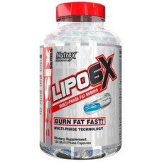 Lipo 6X 60 liqcaps, Nutrex - liqcaps