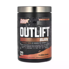 Outlift Burn Pre-Workout 22 Servings, Nutrex - Florida Crush