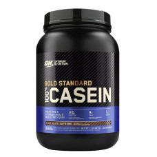 100% Casein Gold Standard 909g, Optimum Nutrition - Banana Cream