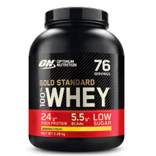 100% Whey Gold Standard 2270g, Optimum Nutrition - Banana cream