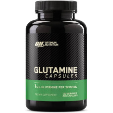 Glutamine 1000mg 240 Caps, Optimum Nutrition - caps