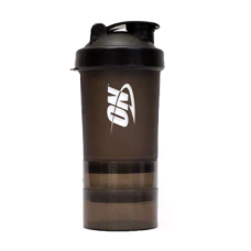 Шейкер 3-х комп 600ml, Optimum Nutrition - Black