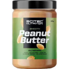 All Natural Peanut Butter 400g, Scitec Nutrition - Smooth