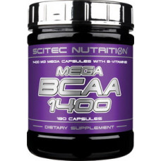 Mega BCAA 1400 180 Caps, Scitec Nutrition - Caps