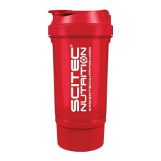 Шейкер 2-х комп. 500ml, Scitec Nutrition - Красный