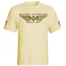 T-Shirt Muscle Army Desert, Scitec Nutrition - M