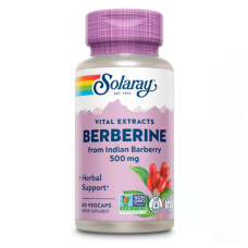 Berberine from Indian Barberry 500mg, Solaray - Veg Caps