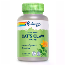 Cats Claw 500mg 100 Veg Caps, Solaray - Veg Caps