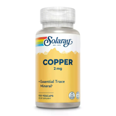 Copper 2mg 100 Veg Caps, Solaray - Caps