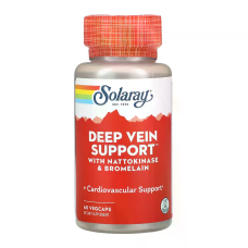 Deep Vein Support 60 Veg Caps, Solaray - Veg Caps