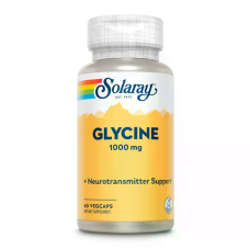 Glycine 1000mg 60 Veg Caps, Solaray - Veg Caps