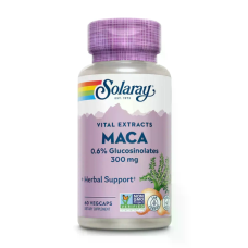 MACA 300mg 60 Veg Caps, Solaray - Veg Caps