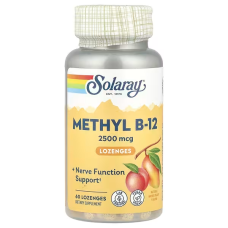 Methyl B-12 2500mcg 60 Lozenges, Solaray - Lozenges