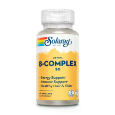 Methyl B-Complex 50 60 Veg Caps, Solaray - Veg Caps