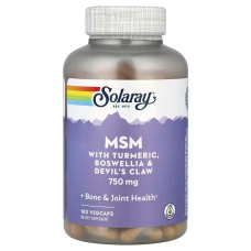 MSM With Turmeric, Boswellia & Devil's Claw 180 Veg Caps, Solaray - Veg Caps