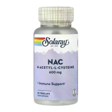 NAC N-Acetyl-L-Cysteine 600mg 60 Veg Caps, Solaray - Veg Caps