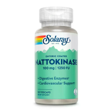 Nattokinase 100mg 1250fu 30 Veg Caps, Solaray - Veg Caps