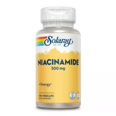Niacinamide 500mg 100 Veg Caps, Solaray - Veg Caps