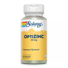 OptiZinc 30mg 60 Veg Caps, Solaray - Veg Caps