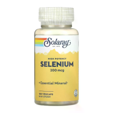 Selenium 200mcg 100 Veg Caps, Solaray - Veg Caps