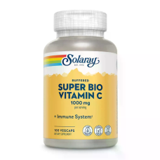 Super Bio Vitamin C 1000mg 100 Veg Caps, Solaray - Veg Caps