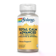 Total Calm Advanced 60 Veg Caps, Solaray - caps