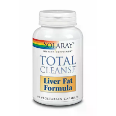 Total Cleanse Liver Fat Formula 90 Veg Caps, Solaray - Caps