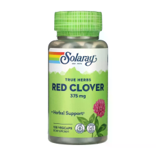 True Herbs Red Clover 375mg 100 Veg Caps, Solaray - Veg Caps